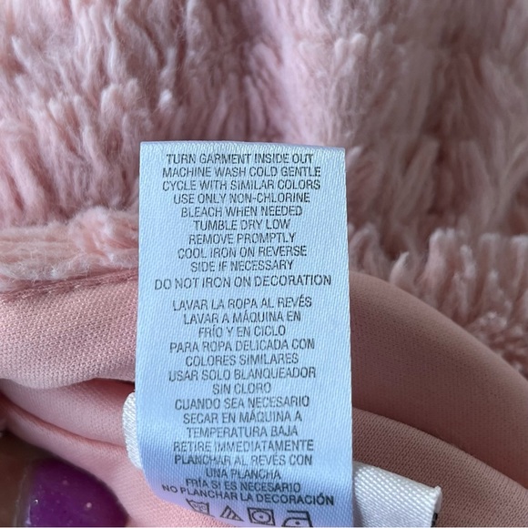 •Little Lass• Faux Fur Teddy Bear Hooded Vest -  Size 2T - Picture 7 of 8